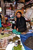 Inle Lake Myanmar. The market of the village of Nampan on the eastern lakeshore.